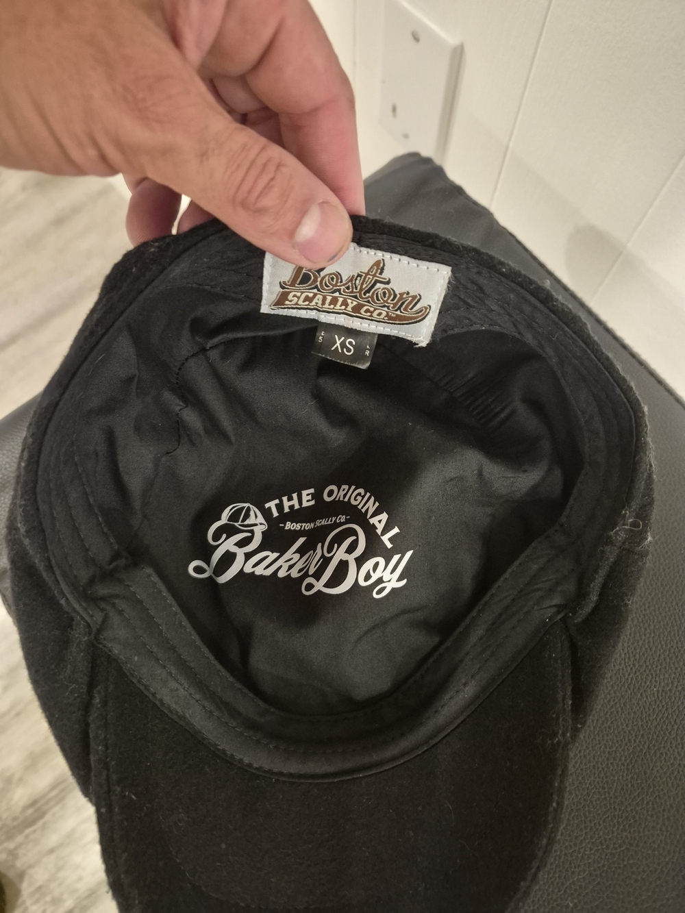 Baked Boy Black Men’s Cap by Boston Scally Co.